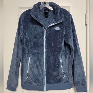 The North Face Soft Blue Osito Fleece Jacket Size Small